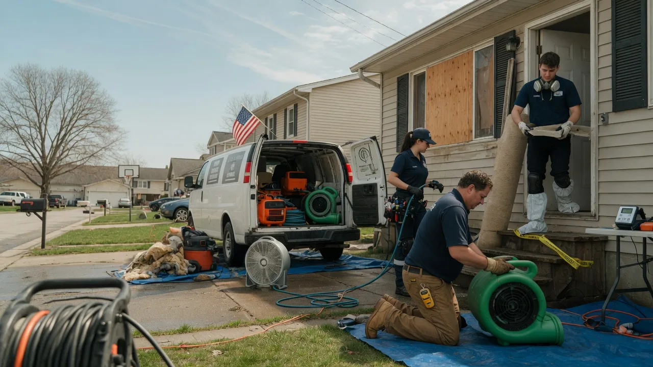 Water Damage Restoration in Gray, LA near me